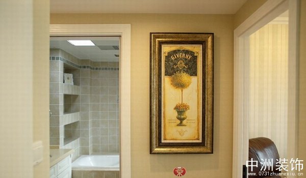 美式风格家装浴室样板间
