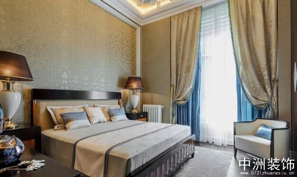 欧式古典风格设计卧室装修效果图