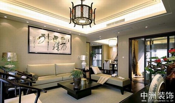 中式风格家装客厅实景赏析