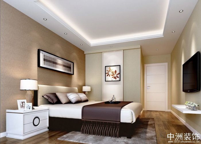 现代风格案例卧室