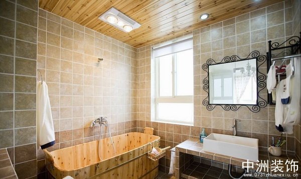 地中海风格复式楼装修图片浴室